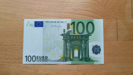 €100 Euro BANKNOTE