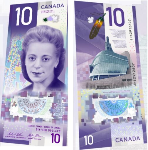 $10 CAD BANKNOTE