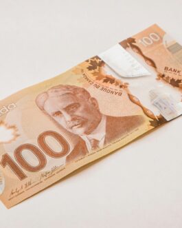 $100 CAD BANKNOTE